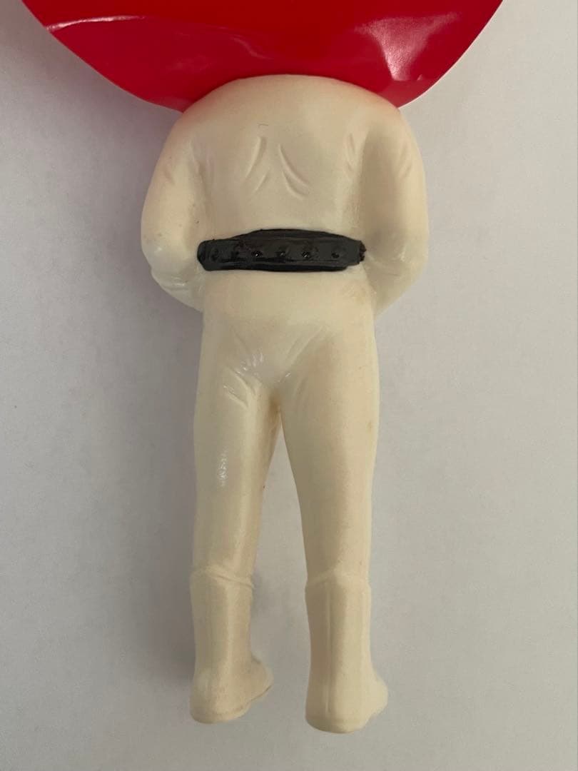 【当時物】宣弘社 月光仮面 ペンダントソフビ 12cm