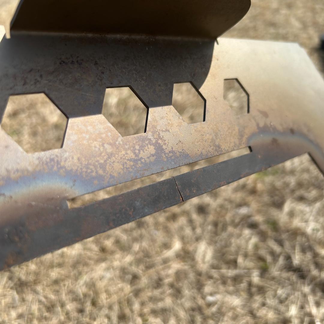 VARGO MEGAHEX T-322 焚き火台 スモークレス