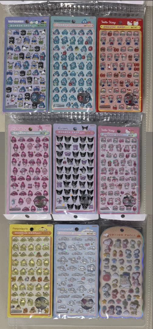 ☆ボンボンドロップ等30枚まとめ売り☆サンリオ☆ディズニー☆
