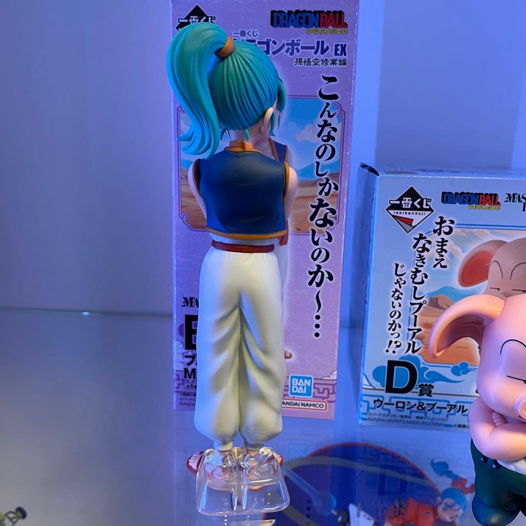 ドラゴンボール　一番くじ　孫悟空修業編　B賞ブルマ　E賞 ウーロン&プーアル