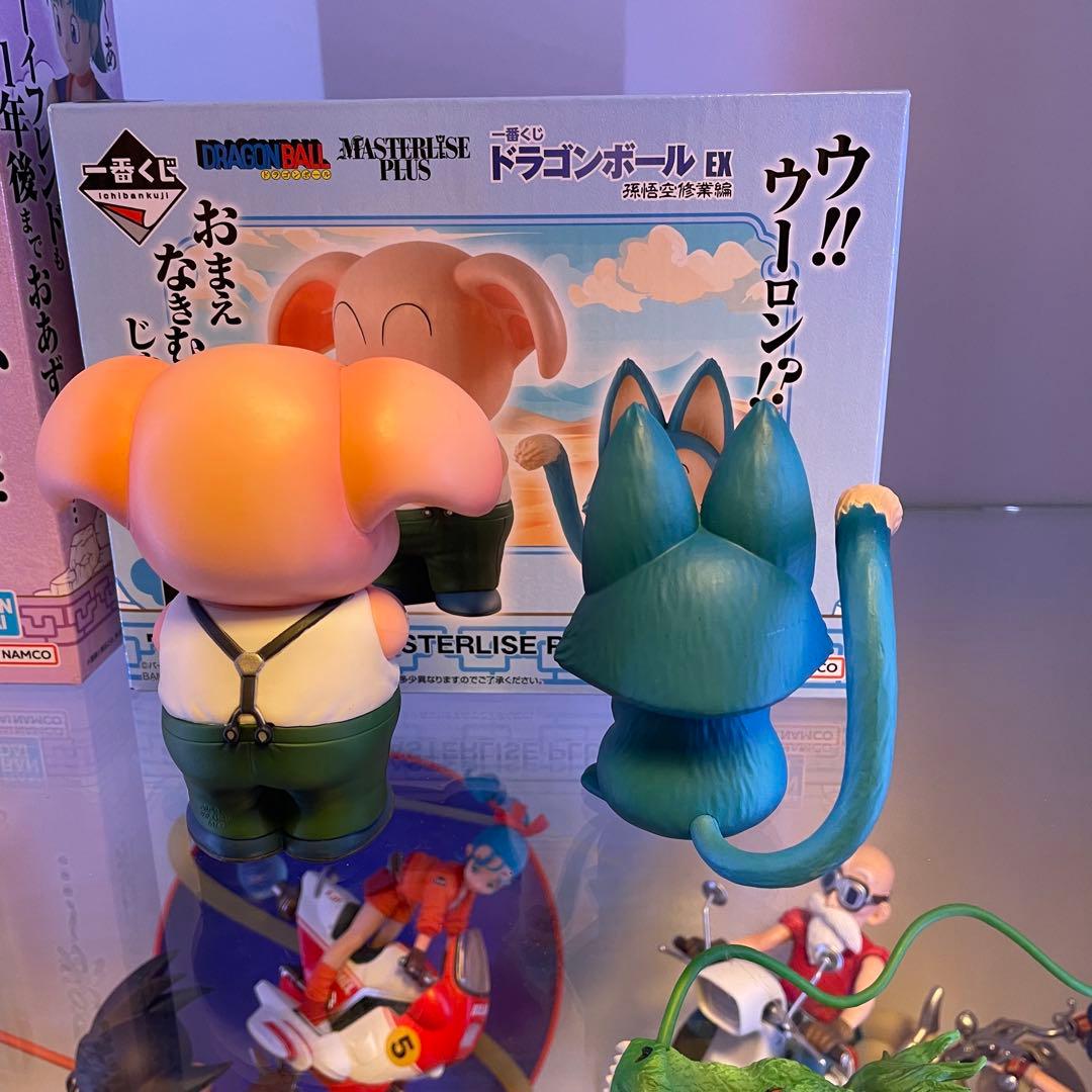 ドラゴンボール　一番くじ　孫悟空修業編　B賞ブルマ　E賞 ウーロン&プーアル