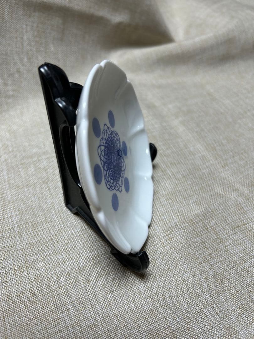 足立育朗　形態波動エネルギーの図形の小皿 美品‼️レア品‼️2枚セット