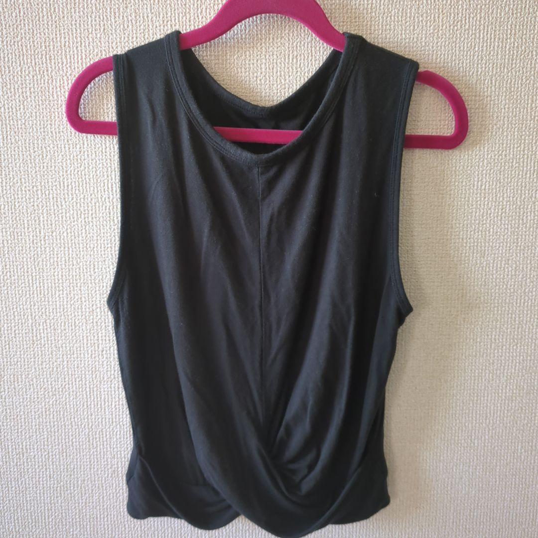 アロヨガ Alo yoga COVER TANK タンクトップ黒 XS 美品