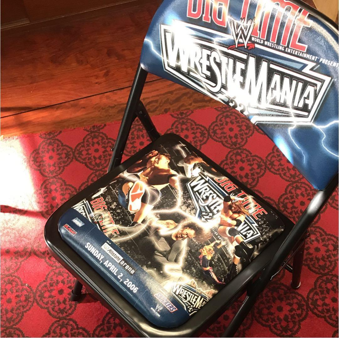 WWE WrestleMania 22 特別リングサイド パイプ椅子
