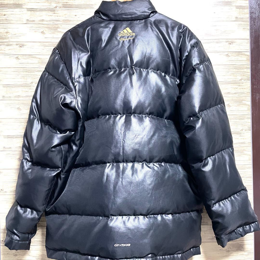 【黒豚】 美品 アディダスプロフェッショナル ダウンジャケット XO