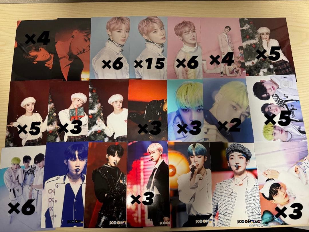 THEBOYZ NEW ニュー ランダムフォト 写真 まとめ売り 243枚