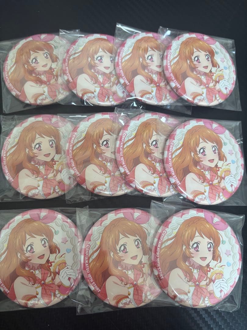 アイカツ 大空あかり クレープ缶バッジ まとめ売り