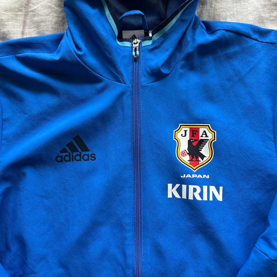 アディダス（ADIDAS）サッカー日本代表 プラクティスフルジップパーカー M