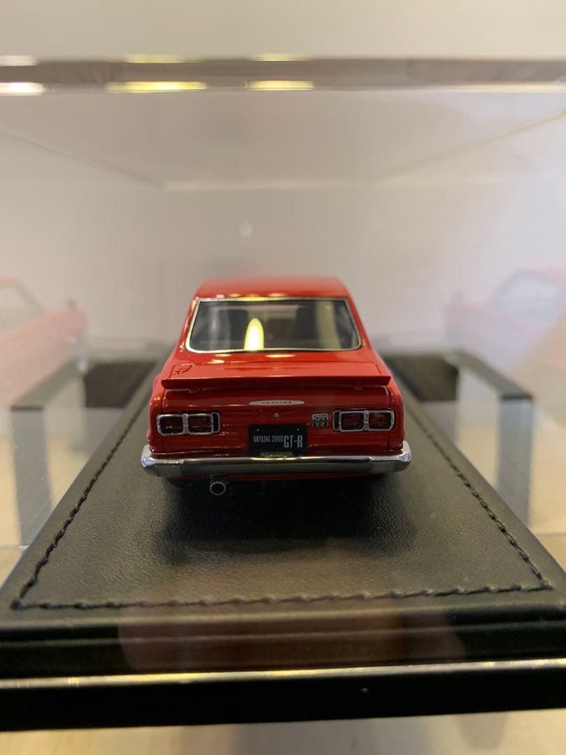 イグニッションモデル　1/43 スカイライン　GT-R KPGC10 レッド