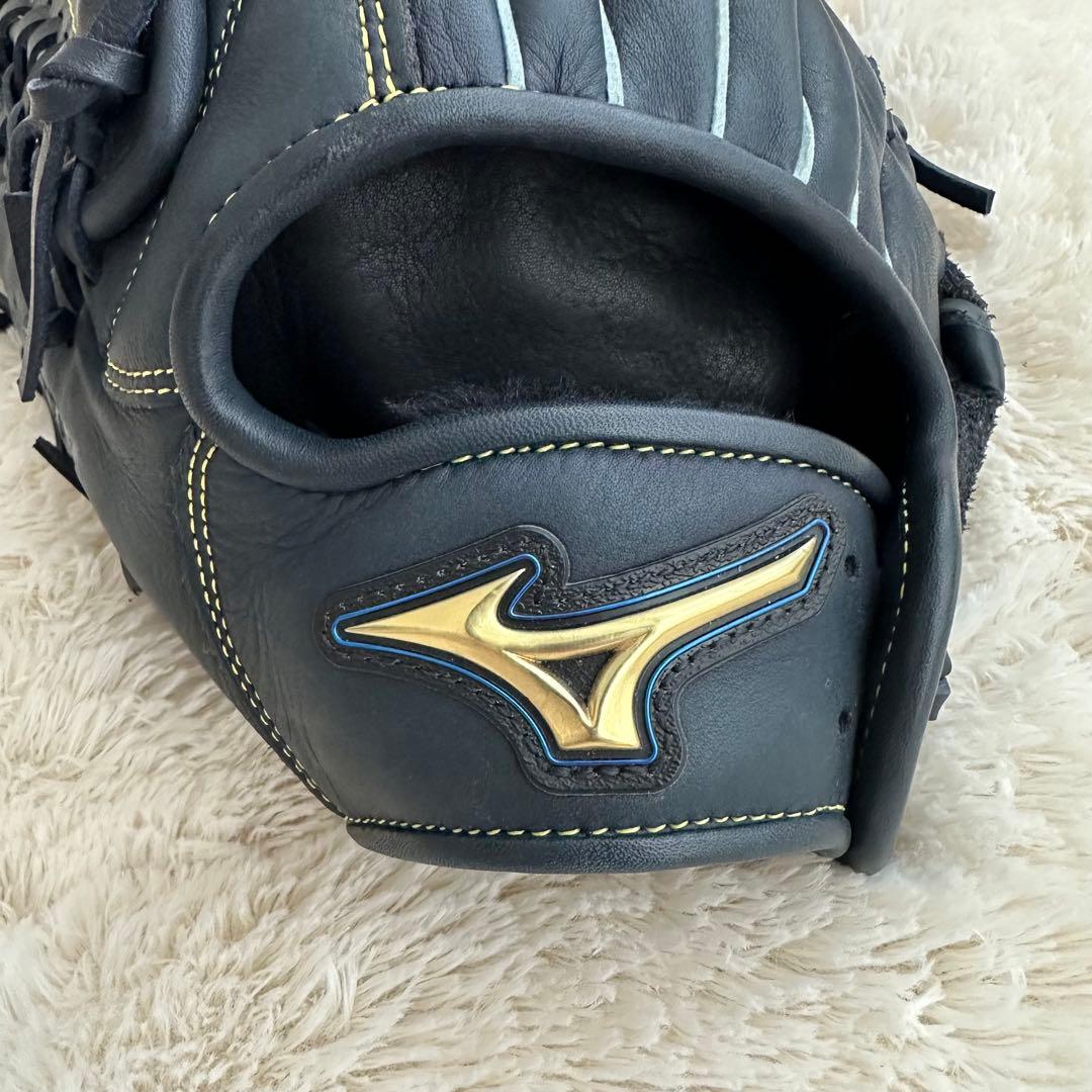 【美品】MIZUNO セレクトナイン 軟式 大人 外野手用 左投げグラブ