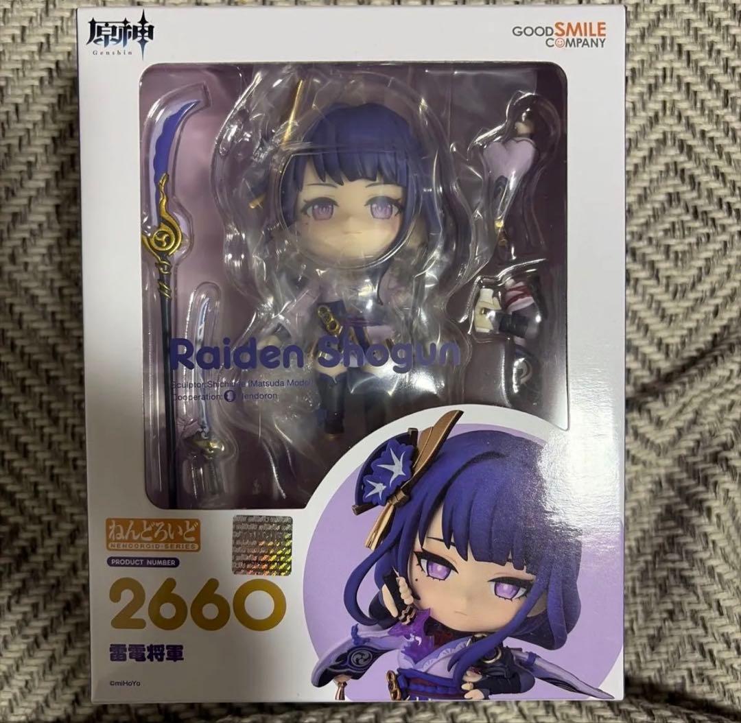雷電将軍のねんどろいど＆アクリルスタンドのセット