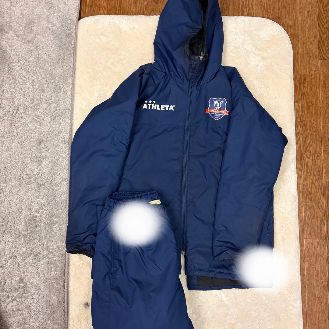 聖和学園 サッカー部 ハーフコート上下セット L