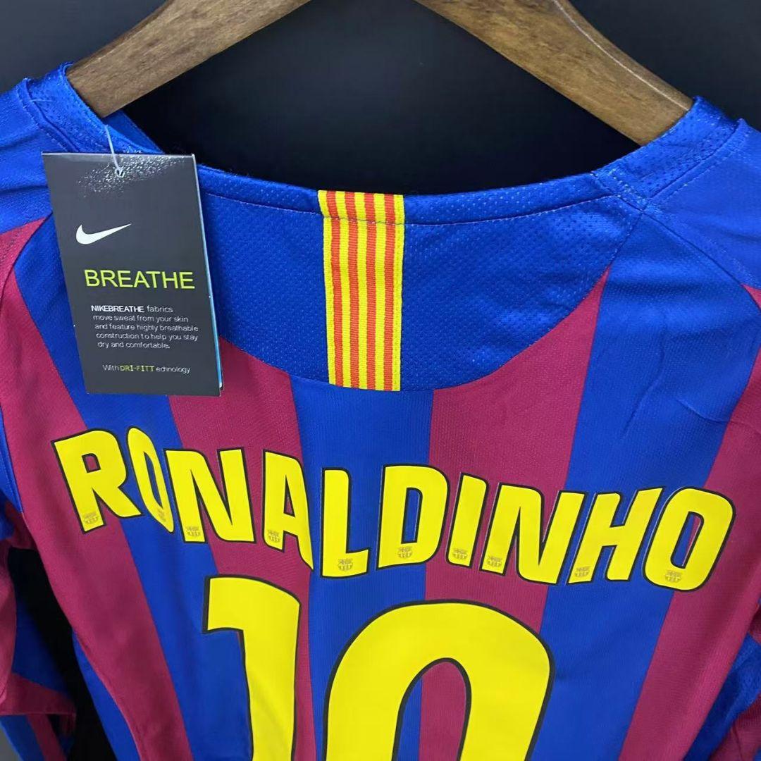 ユニフォーム10番 RONALDINHO 長袖 L
