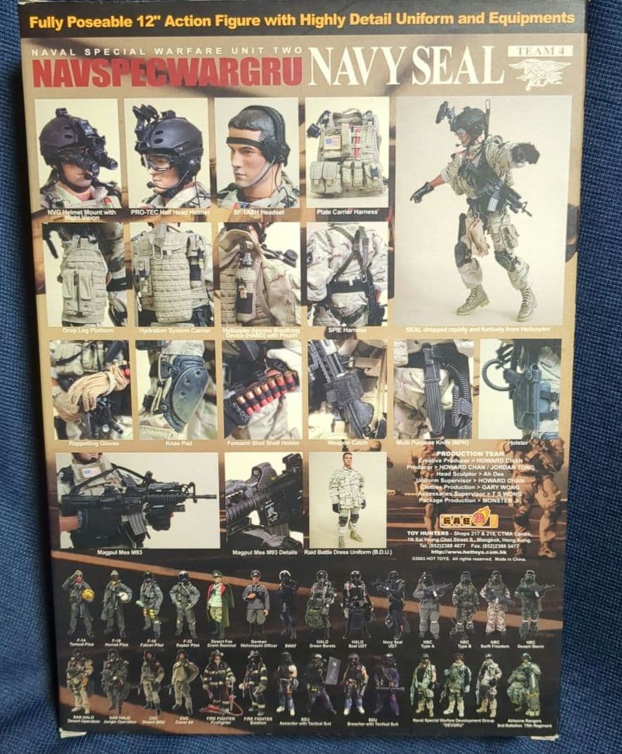 1/6 12インチ Hot Toys Naval Special