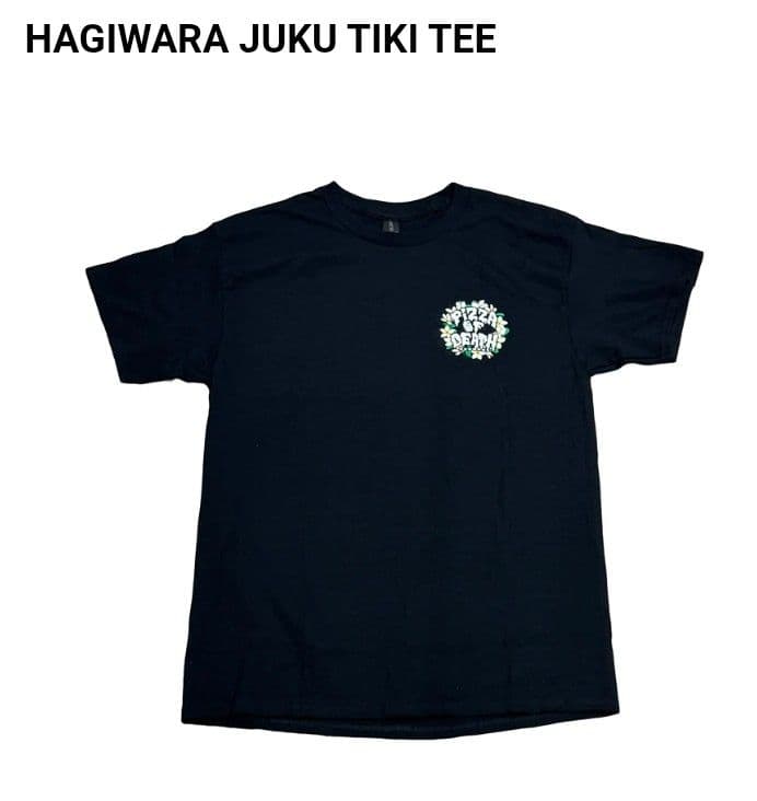 ミュージシャン Ken Yokoyama HAGIWARA JUKU TIKI TEE L