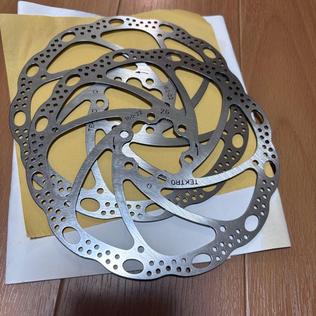 値下げ【SHIMANO】シマノ/ディスクブレーキセット/ローター付/新品
