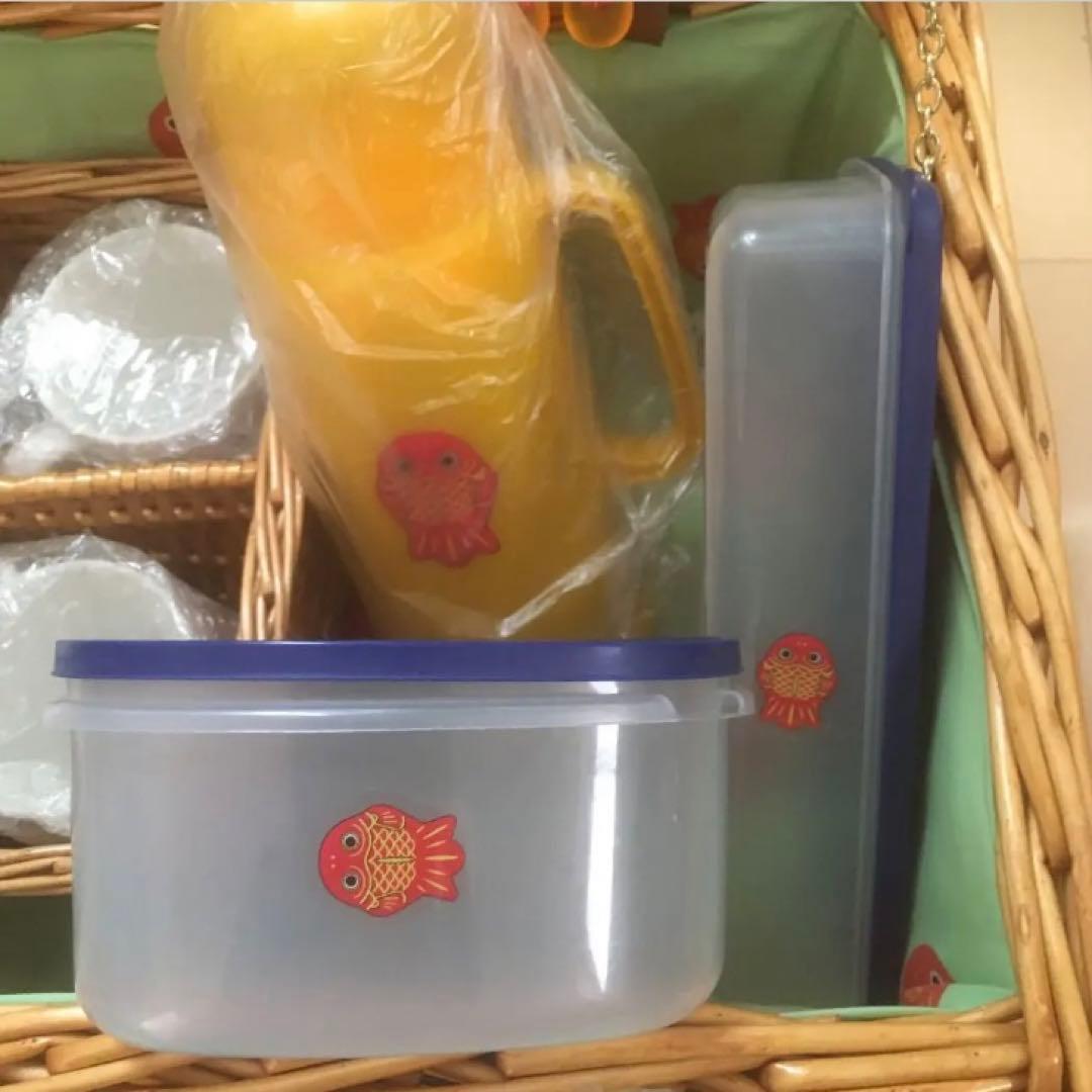 ちょきんぎょ　ピクニック　バスケット　新品