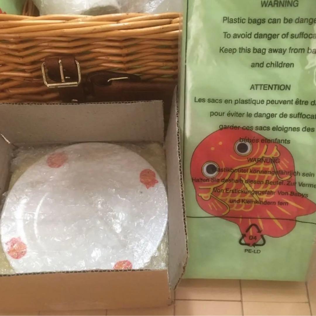 ちょきんぎょ　ピクニック　バスケット　新品