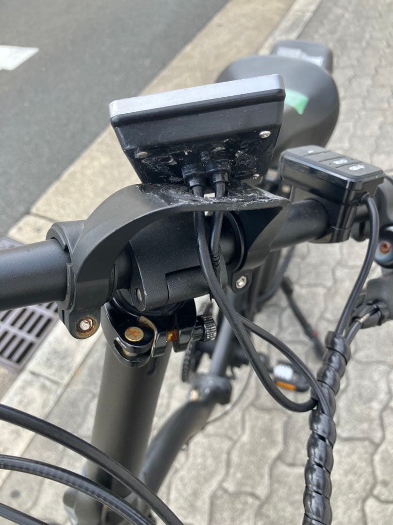 ジャンク品 折りたたみ電動アシスト自転車 FAT-01 20インチ 極太タイヤ