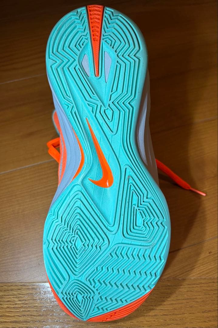 Nike Hyperdunk オレンジ/ターコイズ シューズ 25.5cm