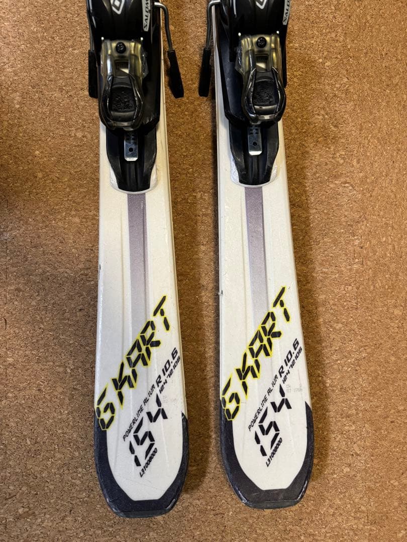 サロモン G-KART 154cm スキー板＋ブーツ25/25.5 296mm