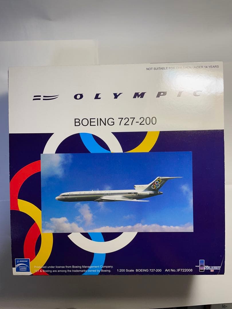OLYMPIC 航空旅客機B727-200