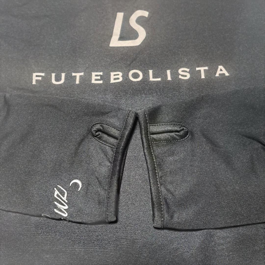 LUZeSOMBRA　LS FUTEBOISTA ブラック ハーフジップ ピステ