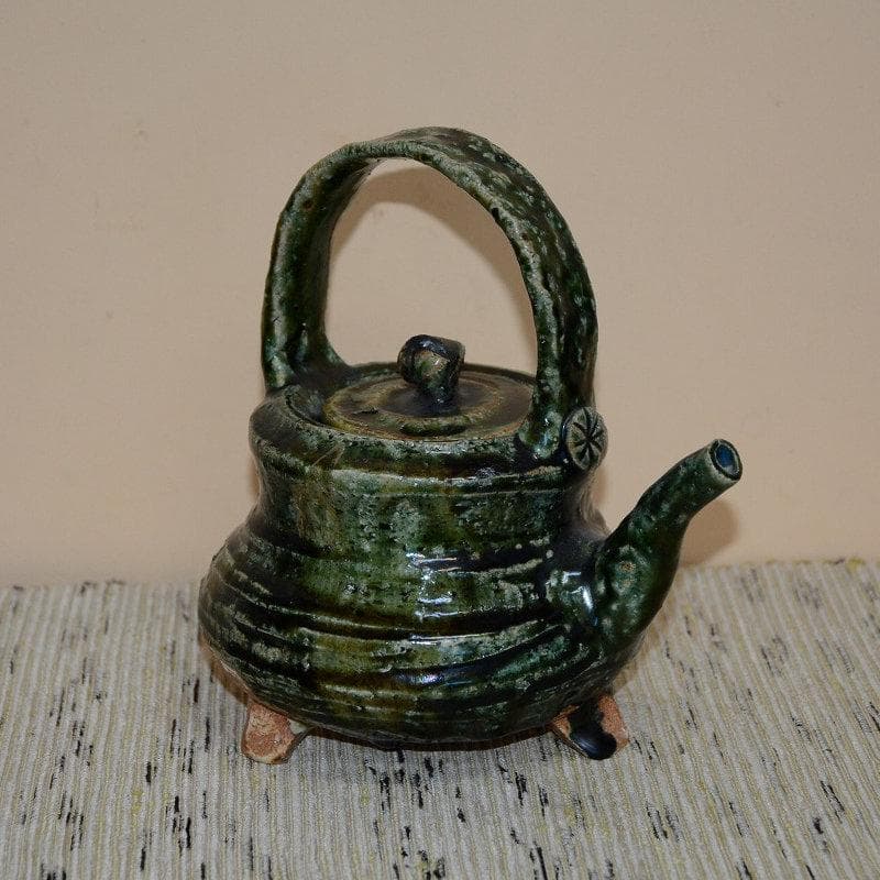 佐藤和次　織部焼　ポット　水次　土瓶　酒器　新品　送料込み