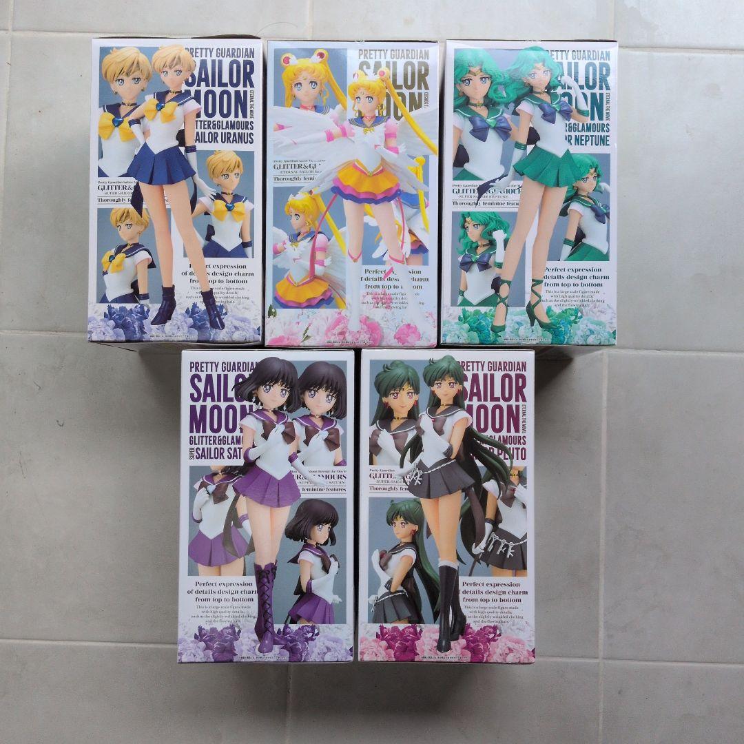 セーラームーン　フィギュア　５体セット