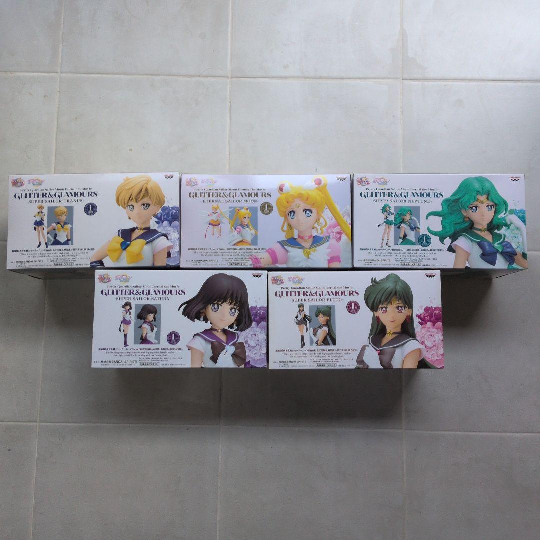 セーラームーン　フィギュア　５体セット
