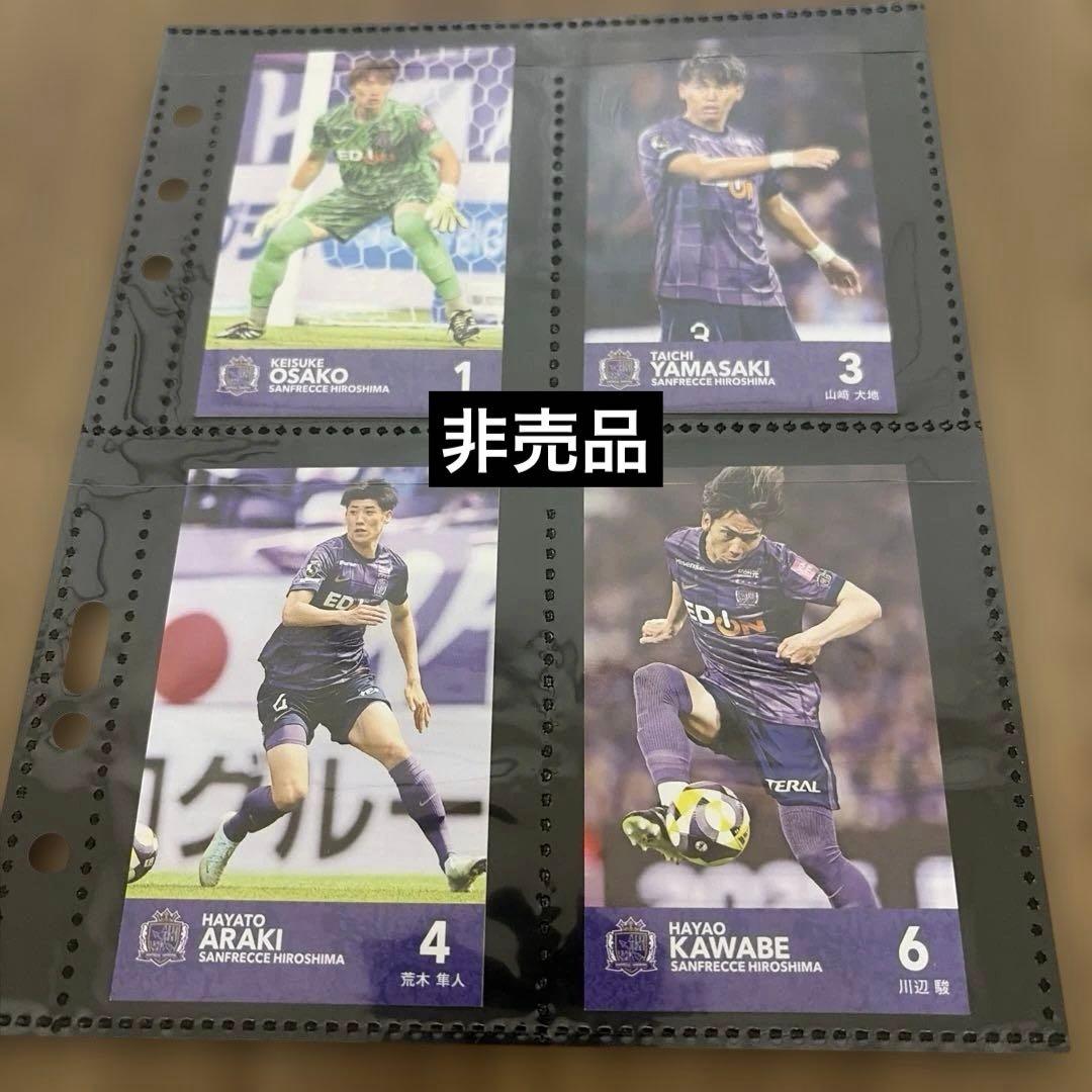 ルヴァンカップ決勝　入場者特典　サンフレッチェ広島 全種カード25枚コンプリート