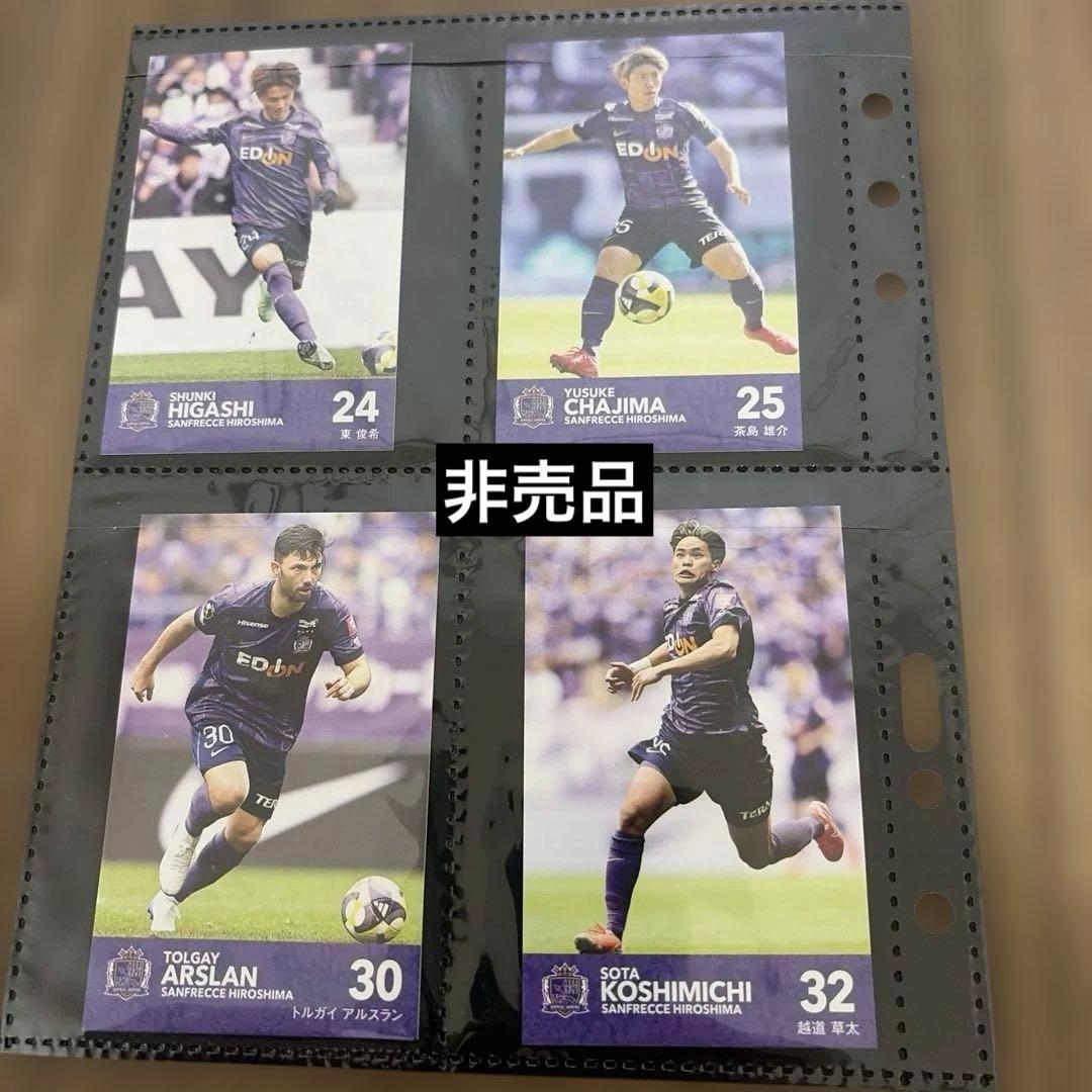 ルヴァンカップ決勝　入場者特典　サンフレッチェ広島 全種カード25枚コンプリート