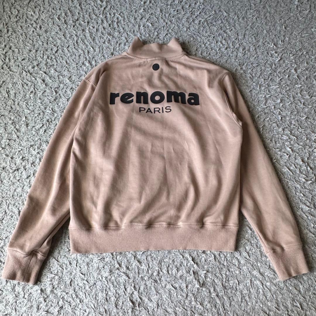 レノマゴルフ　ハーフジップ　スウェット　Sサイズ　renoma PARIS