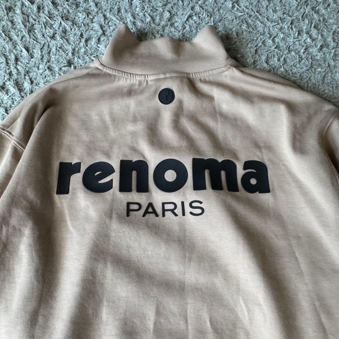 レノマゴルフ　ハーフジップ　スウェット　Sサイズ　renoma PARIS