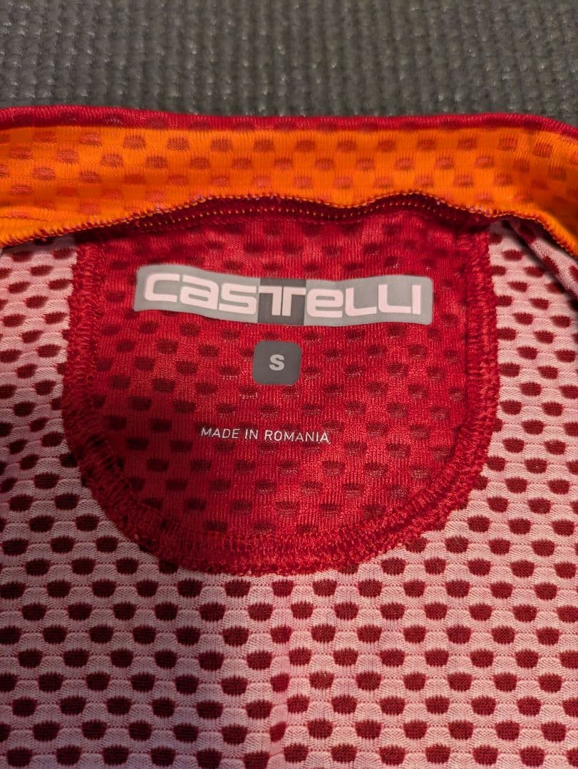 CASTELLI軽量半袖ジャージSサイズ