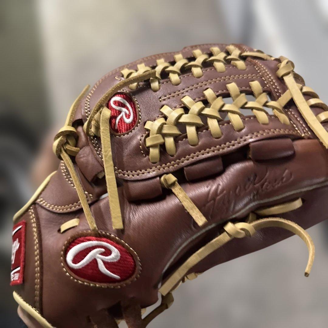 ⑦Rawlings 軟式グローブ ブラウン