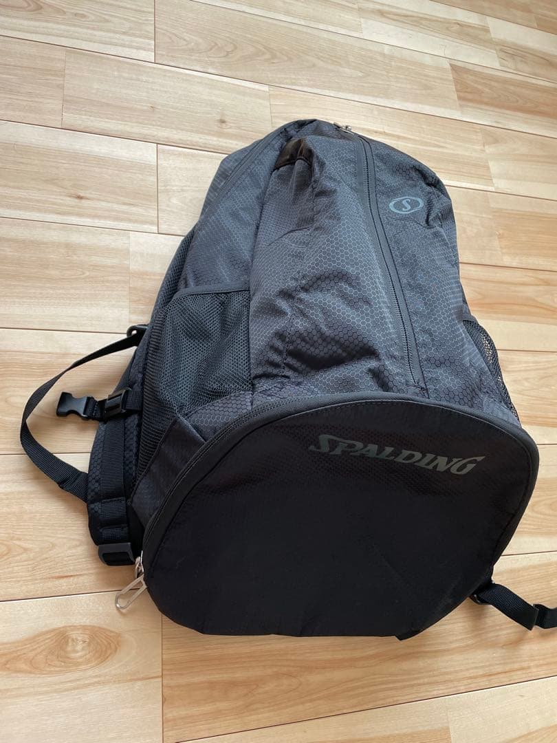 SPALDING バスケットボールバッグ 黒