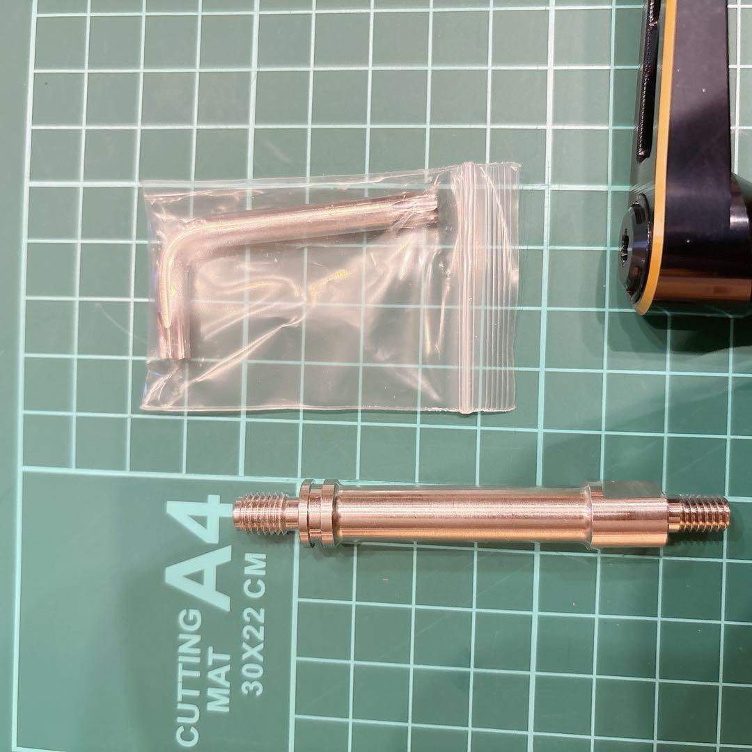 ゴメクサス　リールハンドル　100mm リール　ハンドル