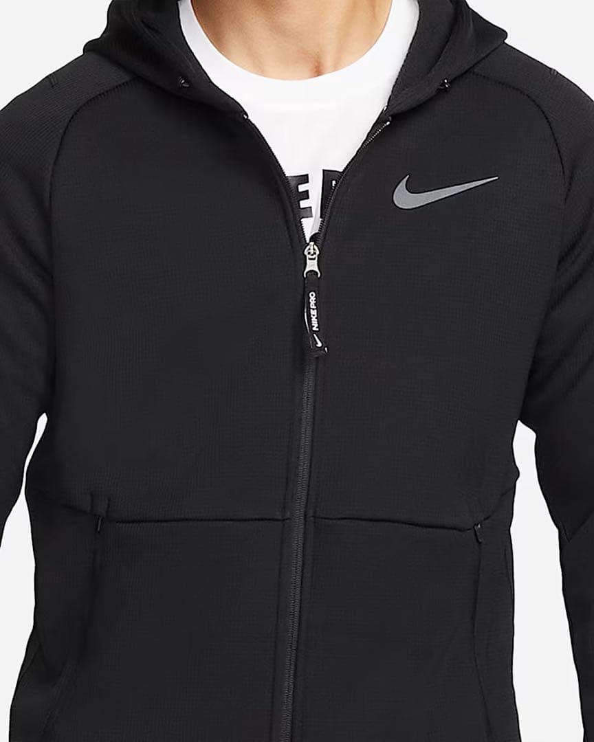 【美品】NIKE セットアップ　プロ Therma-FIT ブラック　黒