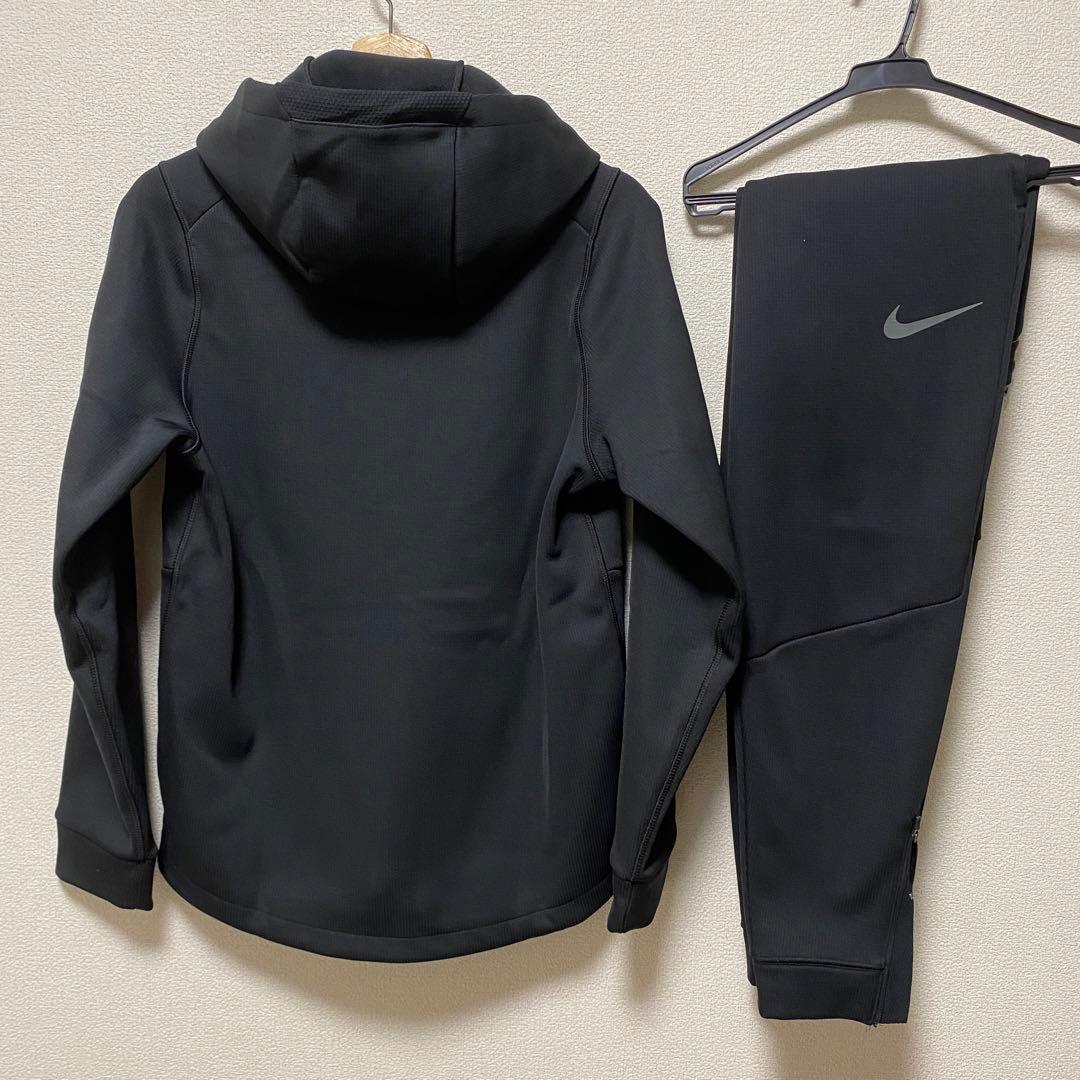 【美品】NIKE セットアップ　プロ Therma-FIT ブラック　黒