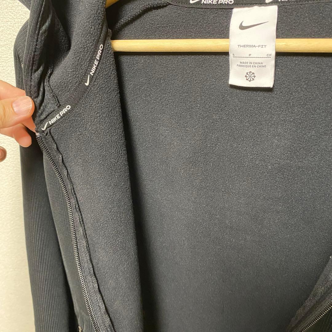 【美品】NIKE セットアップ　プロ Therma-FIT ブラック　黒