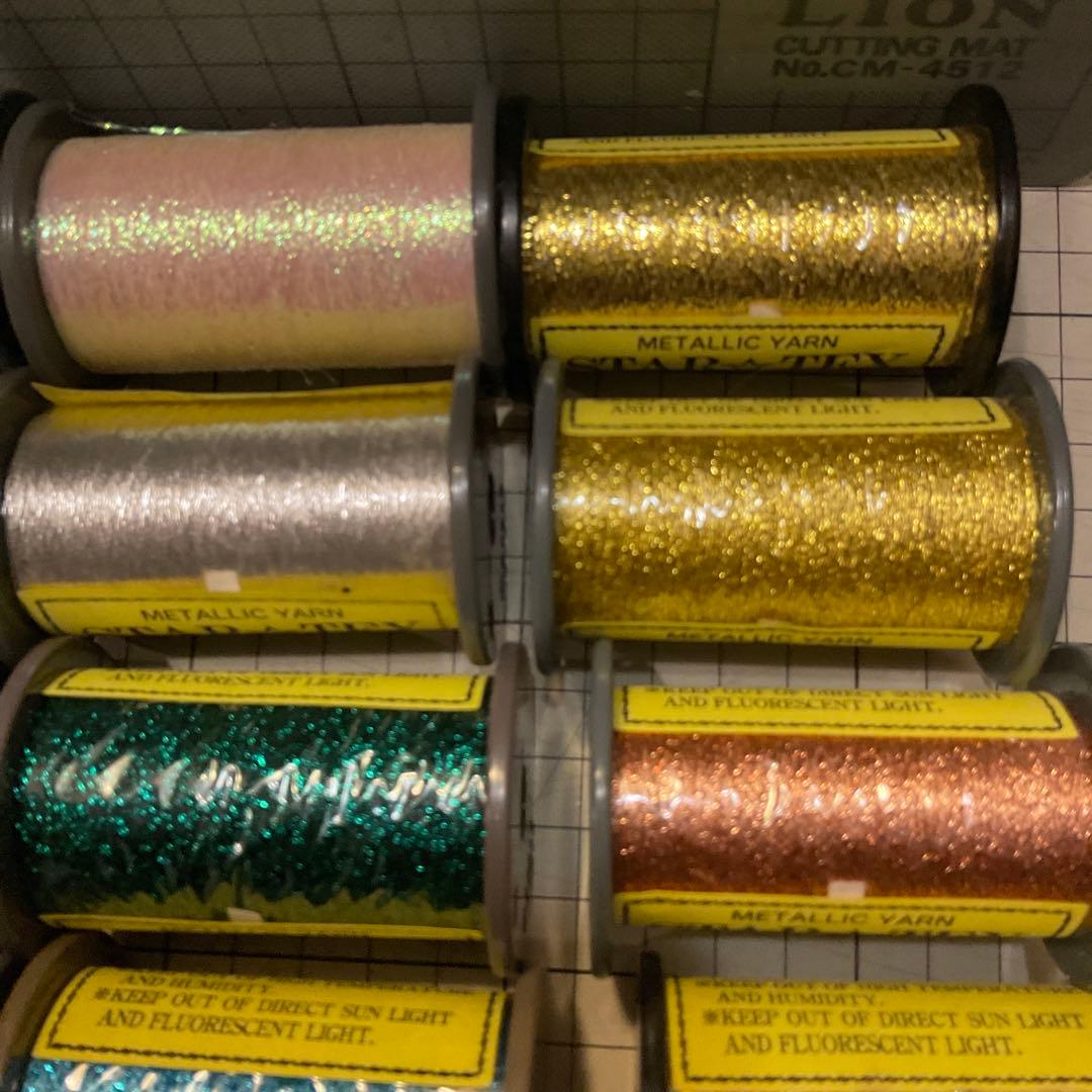 京都 ホドオ　STAR⭐︎TEX　新品　ブランク 総巻き・ガイド巻き　ラメスレッド