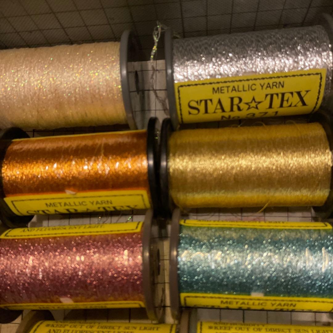 京都 ホドオ　STAR⭐︎TEX　新品　ブランク 総巻き・ガイド巻き　ラメスレッド