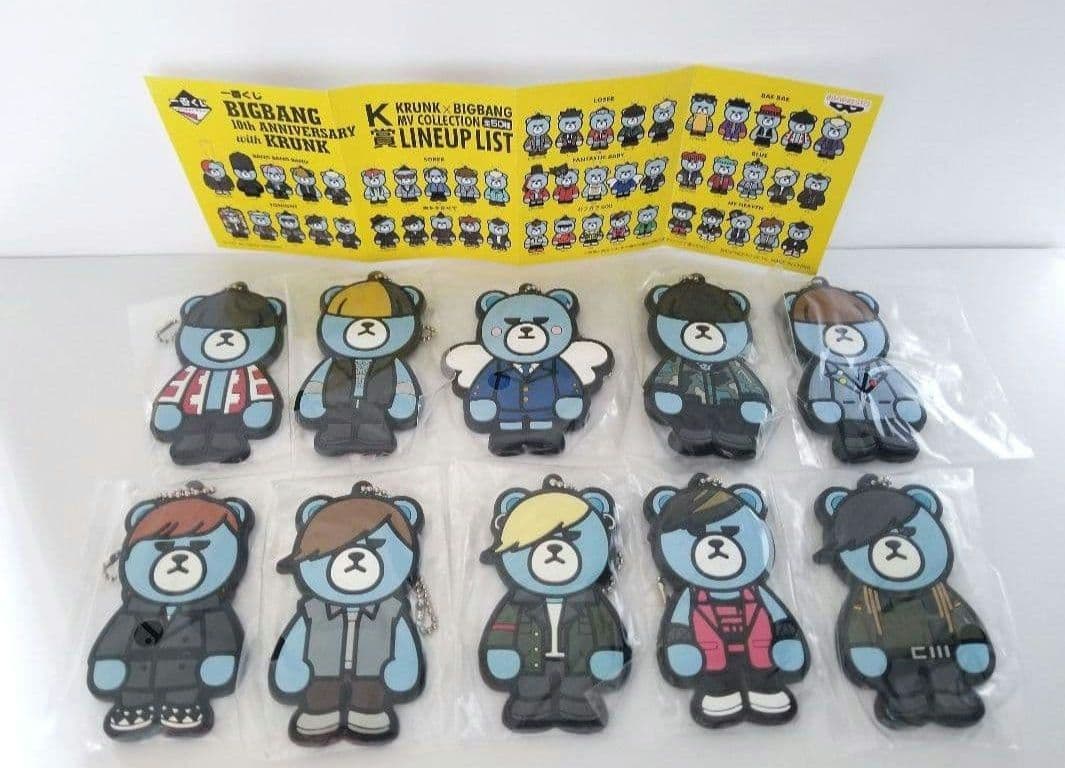 BIGBANG MV COLLECTION D-LITE10種コンプくじテソン
