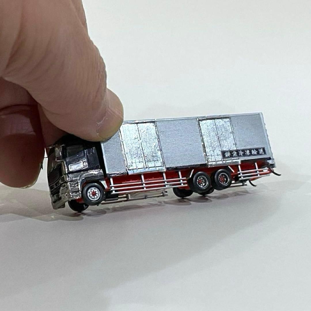 トラックコレクション　冷凍車自作品　三菱ふそうスーパーグレートハイルーフ自作