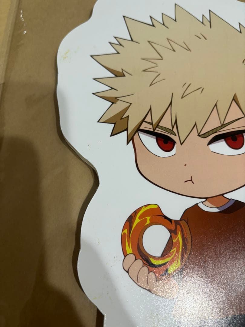 非売品 ヒロアカ コラボ 爆豪勝己 かっちゃん ミニキャラ パネル