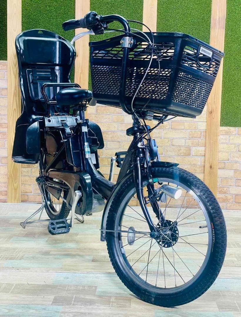 値上間近 大容量 ブリヂストン NO1 子供乗せ電動アシスト自転車 H3213
