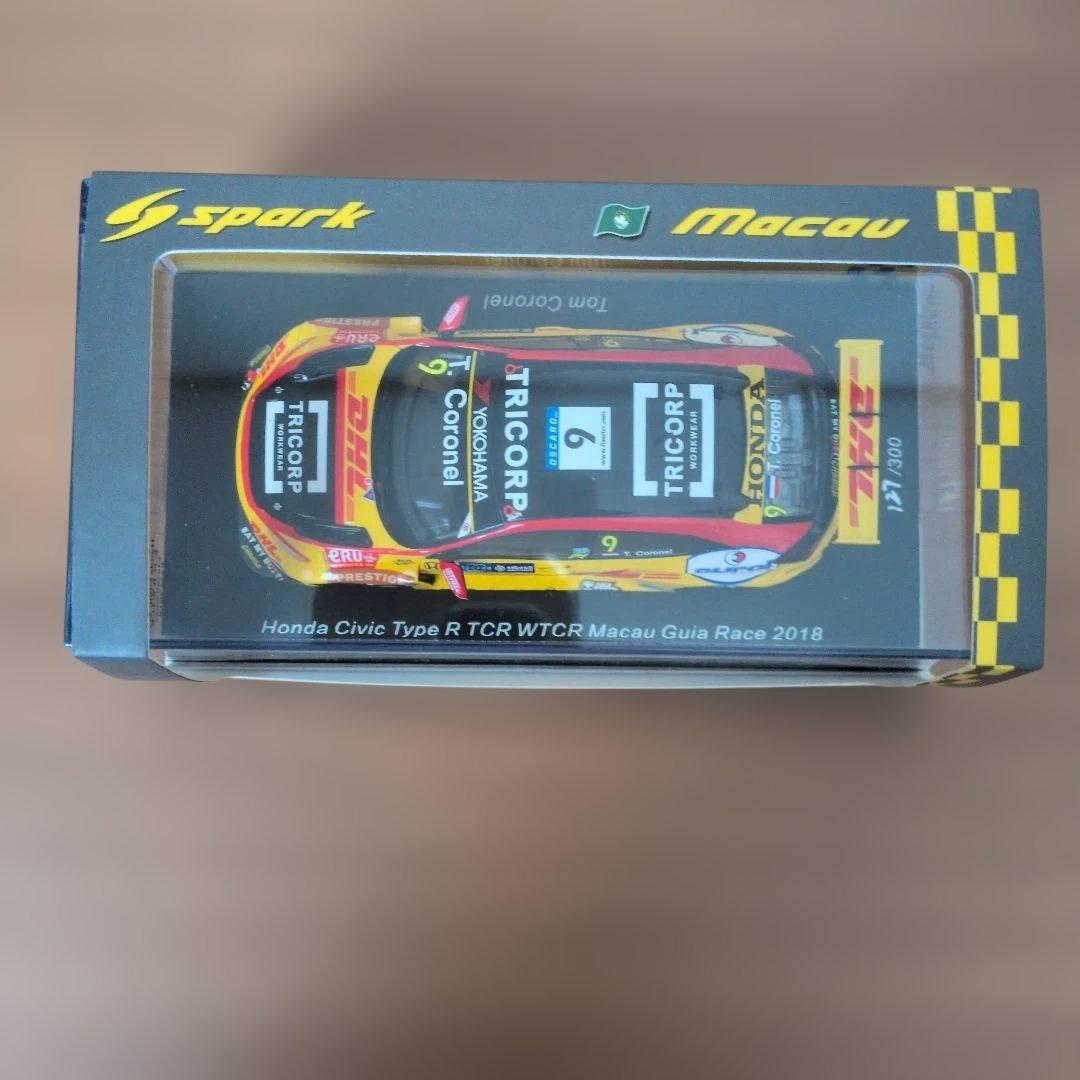スパーク ホンダ シビックTYPE R TCR WTCR 2018 DHL