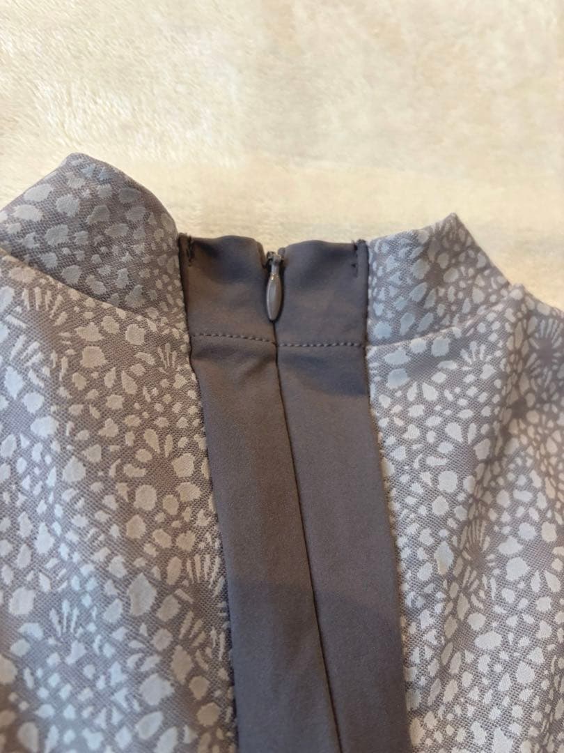 新品　FREED OF LONDON★ハイネックレオタード チャコールグレー　L