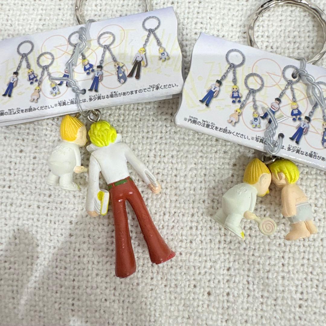金色のガッシュベル ツインキーホルダー レトロ